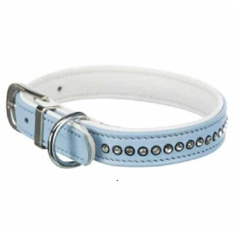 Kakla siksna - Trixie Active Comfort collar with rhine stones, XS–S: 20–24 cm/12mm