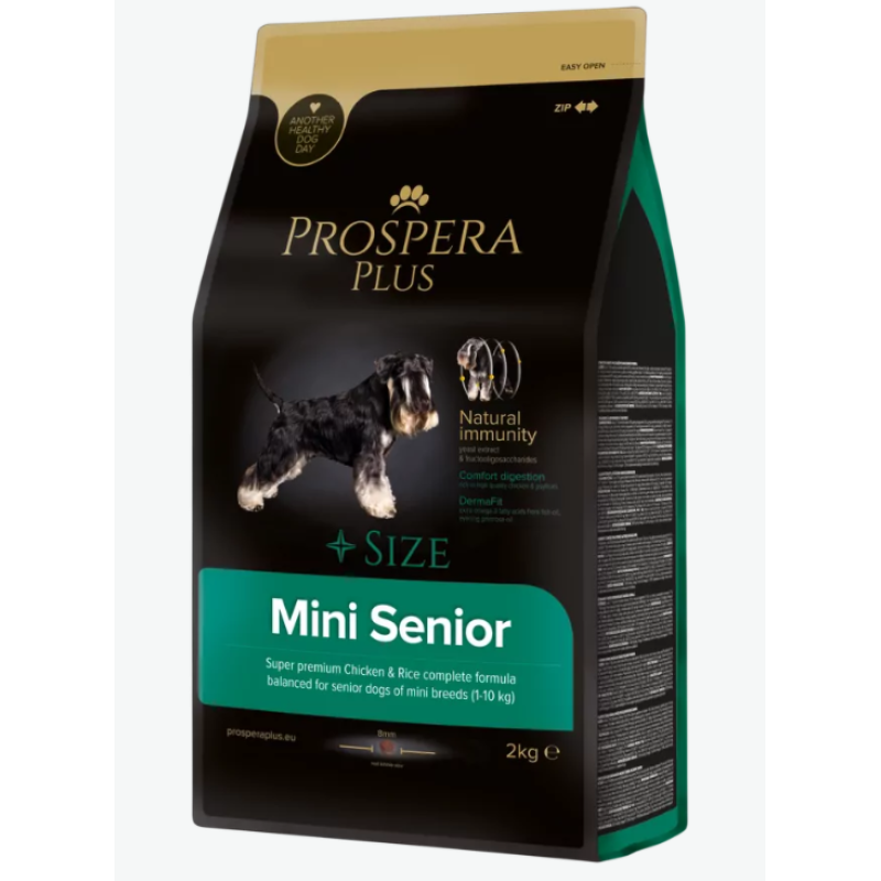 Barība suņiem – Prospera Plus Mini Senior, 2 kg