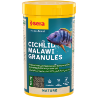 Barība zivīm - Sera Cichlid Malawi Granules 250 ml (135g)