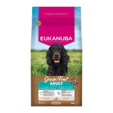 Sausa barība suņiem -  Eukanuba Grain Free Adult All Breed Venison 3 kg