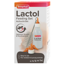 Barošanas komplekts dzīvnieku mazuļiem - Beaphar Lactol Feeding Set