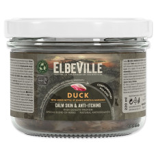 Konservi suņiem – Elbeville Jar Dog Calm Skin & Anti-Itching, duck with added nettle, 220m