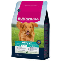 Sausa barība suņiem - Eukanuba Adult Large Lamb and Rice, 3 kg