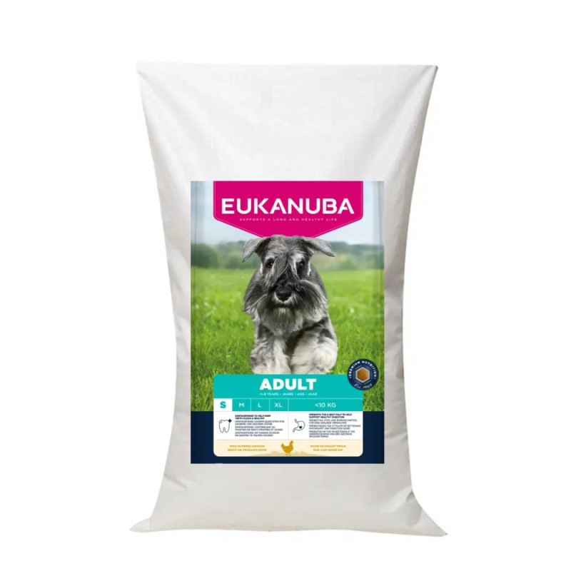 Sausa barība suņiem - Eukanuba Adult Small, Chicken, 18 kg