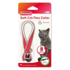Pretblusu kaklasiksna kaķiem - Beaphar Soft Collars Cats Sparkle