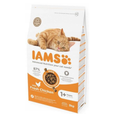 Sausā barība kaķiem - IAMS CAT ADULT CHICKEN, 3kg