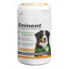 Vitamīnizēta papildbarība - Eminent Suppl. Chondro CBD 140 tab